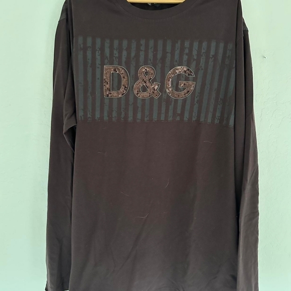 COPY - Dolce & Gabbana Long sleeve vintage xxl brown